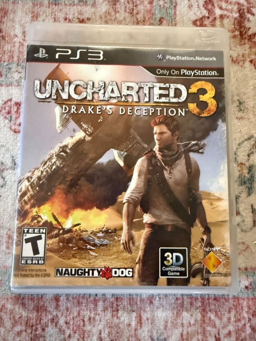 Uncharted 3 Drakes Deception Sony PlayStation 3 PS3 Complete CIB US Seller Game